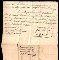 Lease for parsonage land from the selectman of Newington, N.H., to James Co